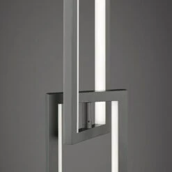 WOFI Muriel LED-Tischleuchte 11 W, L X B X H: 16 X 10 X 44 Cm, Dunkelgrau, Warmweiß 8 WOFI Muriel LED-Tischleuchte 11 W, L X B X H: 16 X 10 X 44 Cm, Dunkelgrau, Warmweiß -Beleuchtung 12 252