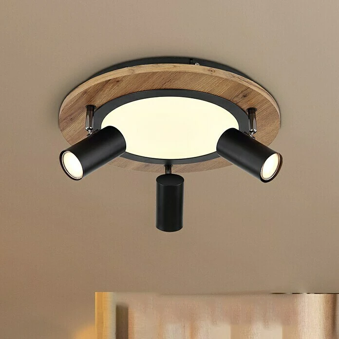 Globo Deckenleuchte KASSU 15 W, Schwarz, Sonstige 3 Globo Deckenleuchte KASSU 15 W, Schwarz, Sonstige