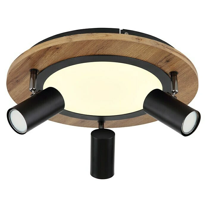 Globo Deckenleuchte KASSU 15 W, Schwarz, Sonstige 5 Globo Deckenleuchte KASSU 15 W, Schwarz, Sonstige – Bild 3