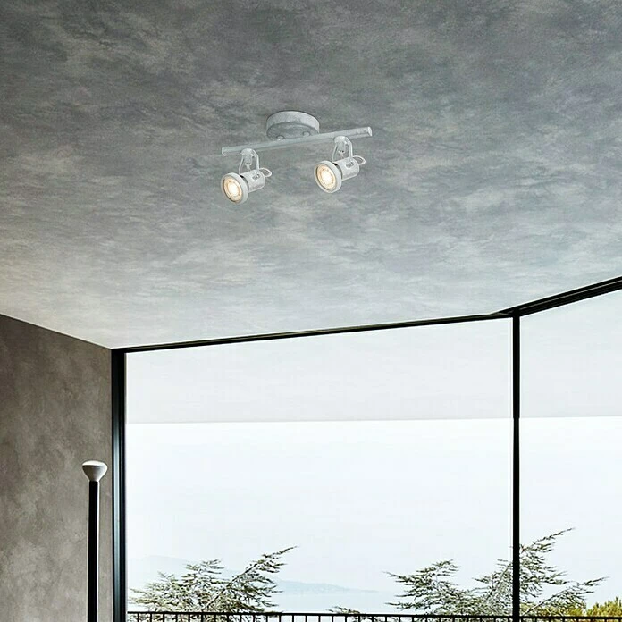 Home Sweet Home LED-Deckenstrahler Must 5,8 W, L X B X H: 9,5 X 33,5 X 15 Cm, Beton, Warmweiß 4 Home Sweet Home LED-Deckenstrahler Must 5,8 W, L X B X H: 9,5 X 33,5 X 15 Cm, Beton, Warmweiß – Bild 2