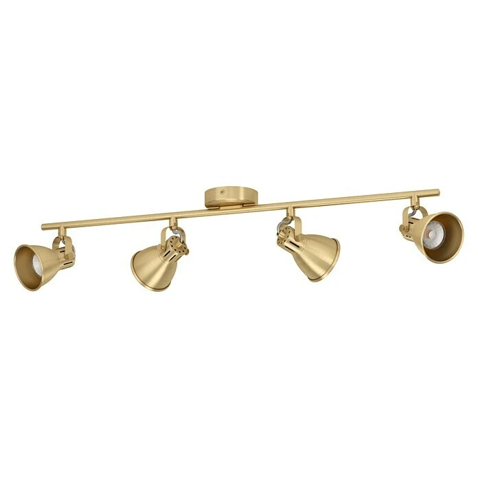 Eglo Seras Deckenstrahler SERAS 12 W, Gold, GU10, 4 Stk. 4 Eglo Seras Deckenstrahler SERAS 12 W, Gold, GU10, 4 Stk. – Bild 2