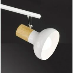 WOFI Deckenstrahler Texel 112 W, L X B X H: 72 X 13 X 16 Cm, Weiß, E14, 4 Stk. -Beleuchtung 12 2604