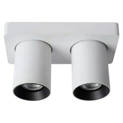 Lucide Deckenstrahler Nigel 10 W, L X B X H: 20 X 10 X 11,5 Cm, Weiß, GU10 -Beleuchtung 12 2622