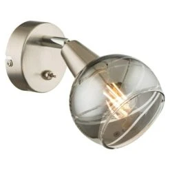 Tween Light Deckenstrahler Ball 4 W, L X B X H: 19 X 10 X 15 Cm, Nickel Matt, E14, 1 Stk.