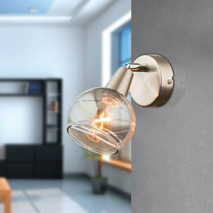 Tween Light Deckenstrahler Ball 4 W, L X B X H: 19 X 10 X 15 Cm, Nickel Matt, E14, 1 Stk. 4 Tween Light Deckenstrahler Ball 4 W, L X B X H: 19 X 10 X 15 Cm, Nickel Matt, E14, 1 Stk. – Bild 2