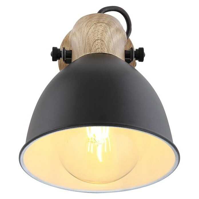 Globo Deckenstrahler WIHO 40 W, Schwarz, E27, 1 Stk. 5 Globo Deckenstrahler WIHO 40 W, Schwarz, E27, 1 Stk. – Bild 3