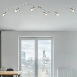 Globo Robby Deckenstrahler 35 W, L X B X H: 180 X 10 X 185 Cm, GU10