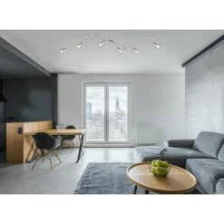 Globo Robby Deckenstrahler 35 W, L X B X H: 180 X 10 X 185 Cm, GU10 -Beleuchtung 12 2682