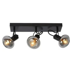 Lucide LED-Deckenstrahler Madee 75 W, L X B X H: 38 X 9 X 18 Cm, Schwarz