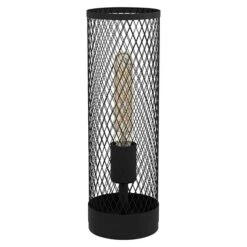 Eglo Deko-Tischleuchte REDCLIFFE 40 W, Schwarz, E27