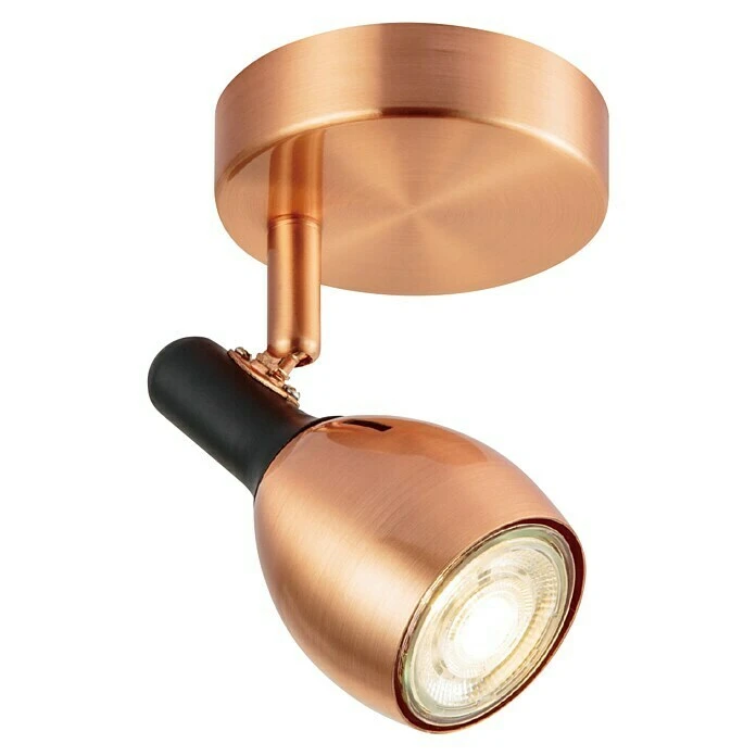 Home Sweet Home LED-Deckenstrahler Rund Novi 5,8 W, Ø X H: 9,5 X 16 Cm, Kupfer, Warmweiß 3 Home Sweet Home LED-Deckenstrahler Rund Novi 5,8 W, Ø X H: 9,5 X 16 Cm, Kupfer, Warmweiß