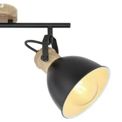 Globo Deckenstrahler WIHO 40 W, L X B X H: 35 X 15 X 21,5 Cm, Schwarz, E27, 2 Stk. -Beleuchtung 12 2748