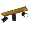 Trio Leuchten Deckenstrahler 105 W, L X B X H: 9 X 44 X 16 Cm, Schwarz, GU10, 3 Stk. -Beleuchtung 12 2780