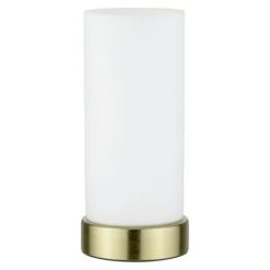 Paulmann Tischleuchte Pinja 20 W, Messing, E14