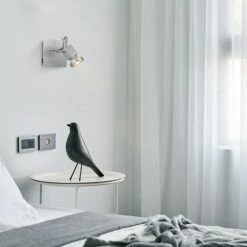 Home Sweet Home LED-Wandstrahler Cali 5,8 W, L X B X H: 11,5 X 11,5 X 14,5 Cm, Aluminium, Warmweiß -Beleuchtung 12 2813