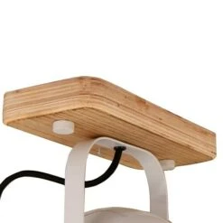 Wandstrahler 40 W, Weiß/Holz, E27 9 Wandstrahler 40 W, Weiß/Holz, E27 -Beleuchtung 12 2821