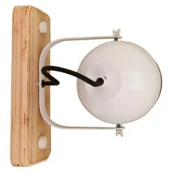 Wandstrahler 40 W, Weiß/Holz, E27 10 Wandstrahler 40 W, Weiß/Holz, E27 -Beleuchtung 12 2822