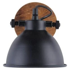 LeuchtenDirekt Samia Wandstrahler 40 W, L X B X H: 22,5 X 15,5 X 15,5 Cm, Schwarz, E14 -Beleuchtung 12 2853