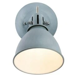 Globo Wandstrahler Jonas 40 W, L X B X H: 22 X 15 X 22 Cm, Grau, E14 -Beleuchtung 12 2864