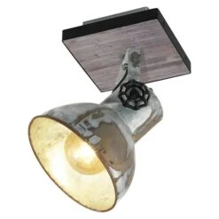 Eglo Barnstaple Wandstrahler 40 W, Schwarz, E27