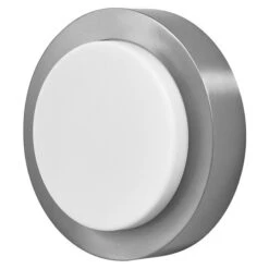 Ledvance LED-Außenwandleuchte Endura Disc Wall 8 W, 20 X 20 X 6 Cm, Silber, IP44 -Beleuchtung 12 2893