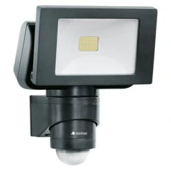 Steinel Sensor-LED-Strahler LS 150 S SW Farbe: Schwarz, Lichtfarbe: Neutralweiß, IP44 -Beleuchtung 12 2900