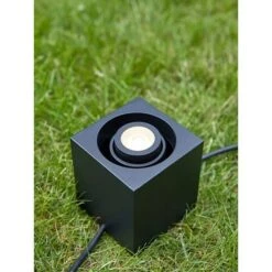 Garden 24 LED-Wegeleuchte Schwarz, Höhe: 10,3 Cm, Warmweiß -Beleuchtung 12 2910