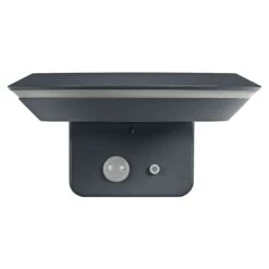 Ledvance LED-Solar-Außenwandleuchte Endura Style Solar Bewegungsmelder, Kunststoff, Warmweiß, Dunkelgrau -Beleuchtung 12 2919