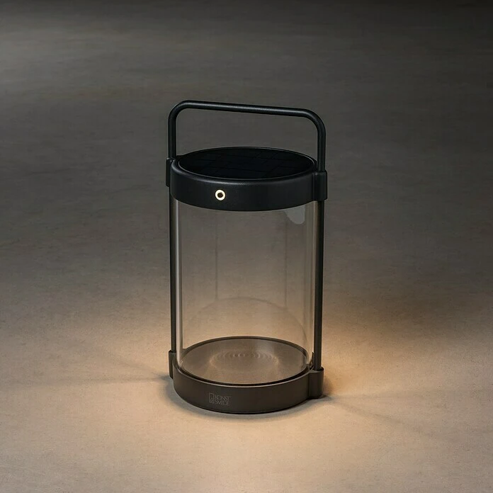 Konstsmide LED-Laterne Crotone 17 X 15 X 30 Cm, Schwarz 4 Konstsmide LED-Laterne Crotone 17 X 15 X 30 Cm, Schwarz – Bild 2