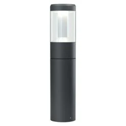 Ledvance LED-Außenleuchte Lantern 12 W, Dunkelgrau, Ø X H: 11 X 50 Cm