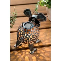 BAUHAUS Solarleuchte Maus 22,5 X 11,5 X 16 Cm, 1,2 V, Metall, Mit Leuchtmittel 12 BAUHAUS Solarleuchte Maus 22,5 X 11,5 X 16 Cm, 1,2 V, Metall, Mit Leuchtmittel -Beleuchtung 12 2945