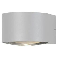 Konstsmide LED-Außenwandleuchte Gala 6 W, Weiß, IP54 -Beleuchtung 12 2959