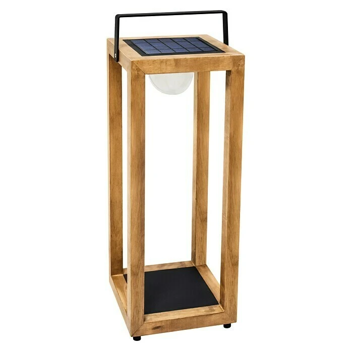 Solarleuchte Legna Holz, 0,4 W, L X B X H: 20 X 20 X 59 Cm, IP44 3 Solarleuchte Legna Holz, 0,4 W, L X B X H: 20 X 20 X 59 Cm, IP44
