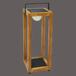 Solarleuchte Legna Holz, 0,4 W, L X B X H: 20 X 20 X 59 Cm, IP44 11 Solarleuchte Legna Holz, 0,4 W, L X B X H: 20 X 20 X 59 Cm, IP44 -Beleuchtung 12 2966