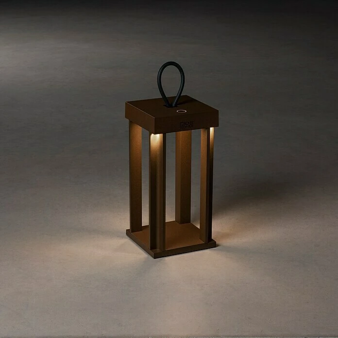 Konstsmide LED-Laterne Cannes 15 X 15 X 42 Cm, Rost 8 Konstsmide LED-Laterne Cannes 15 X 15 X 42 Cm, Rost – Bild 6