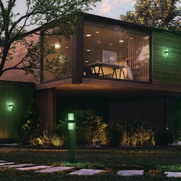 Ledvance Smart+ WiFi LED-Außenleuchte UPD Flare Farbe Gehäuse: Dunkelgrau, IP44, 13,2 X 10 X 24,6 Cm 4 Ledvance Smart+ WiFi LED-Außenleuchte UPD Flare Farbe Gehäuse: Dunkelgrau, IP44, 13,2 X 10 X 24,6 Cm – Bild 2