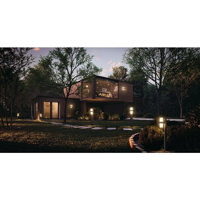 Ledvance Smart+ WiFi LED-Außenleuchte UPD Flare Farbe Gehäuse: Dunkelgrau, IP44, 13,2 X 10 X 24,6 Cm 7 Ledvance Smart+ WiFi LED-Außenleuchte UPD Flare Farbe Gehäuse: Dunkelgrau, IP44, 13,2 X 10 X 24,6 Cm – Bild 5