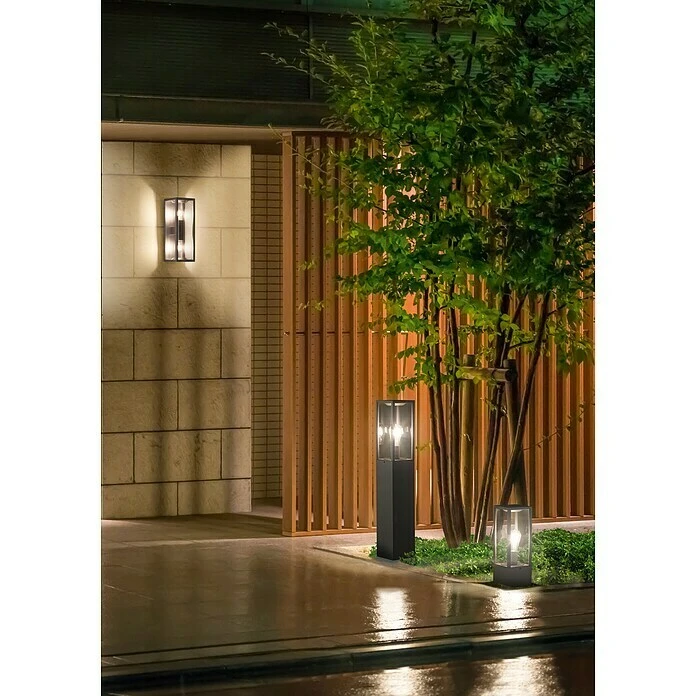 Trio Leuchten Außenwegeleuchte Anthrazit, Höhe: 80 Cm 4 Trio Leuchten Außenwegeleuchte Anthrazit, Höhe: 80 Cm – Bild 2