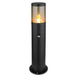 Globo Xeloo Sensor-Außenleuchte 60 W, Schwarz, 14 X 50 Cm -Beleuchtung 12 3021
