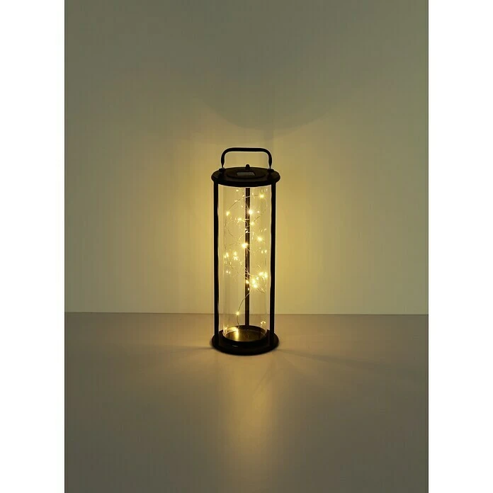 Globo Solarleuchte Ø X H: 15 X 40,5 Cm, Schwarz, LED 6 Globo Solarleuchte Ø X H: 15 X 40,5 Cm, Schwarz, LED – Bild 4