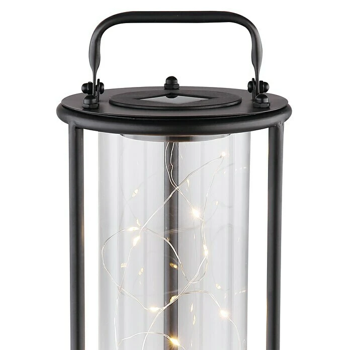 Globo Solarleuchte Ø X H: 15 X 40,5 Cm, Schwarz, LED 7 Globo Solarleuchte Ø X H: 15 X 40,5 Cm, Schwarz, LED – Bild 5