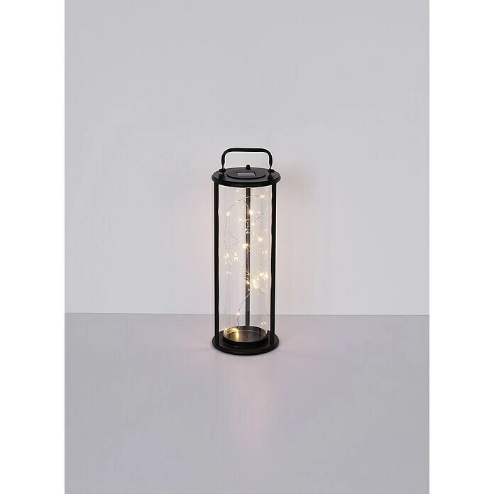 Globo Solarleuchte Ø X H: 15 X 40,5 Cm, Schwarz, LED 8 Globo Solarleuchte Ø X H: 15 X 40,5 Cm, Schwarz, LED – Bild 6