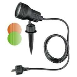 Starlux LED-Gartenstrahler 1-flammig, 3 W, Erdspieß, IP44, LED