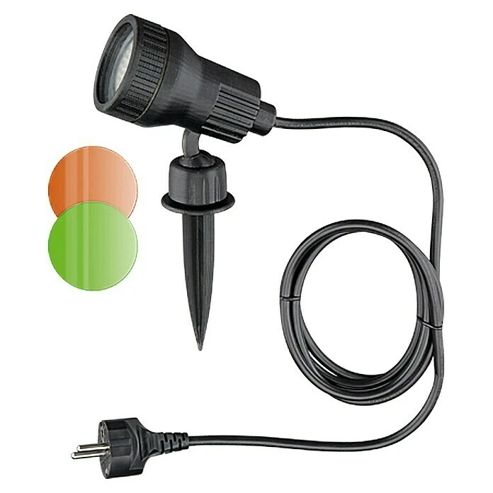 Starlux LED-Gartenstrahler 1-flammig, 3 W, Erdspieß, IP44, LED 3 Starlux LED-Gartenstrahler 1-flammig, 3 W, Erdspieß, IP44, LED