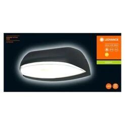 Ledvance LED-Außenwandleuchte Endura 12 W, 21 X 8,6 X 9 Cm, Dunkelgrau, IP44 8 Ledvance LED-Außenwandleuchte Endura 12 W, 21 X 8,6 X 9 Cm, Dunkelgrau, IP44 -Beleuchtung 12 3056