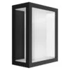 Philips Hue LED-Außenwandleuchte Impress 8 W, 11,7 X 19 X 24 Cm, Schwarz, IP44 -Beleuchtung 12 3088