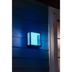 Philips Hue LED-Außenwandleuchte Impress 8 W, 11,7 X 19 X 24 Cm, Schwarz, IP44 -Beleuchtung 12 3091