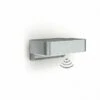 Steinel LED-Außenwandleuchte L 800 S SI 7,5 W, 145 X 230 X 88 Mm, Silber, IP44 -Beleuchtung 12 3105