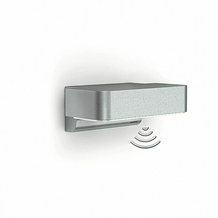 Steinel LED-Außenwandleuchte L 800 S SI 7,5 W, 145 X 230 X 88 Mm, Silber, IP44 3 Steinel LED-Außenwandleuchte L 800 S SI 7,5 W, 145 X 230 X 88 Mm, Silber, IP44
