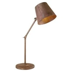 Home Sweet Home Sweep Tischleuchte 10 W, L X B X H: 40 X 18 X 55 Cm, Rost, E27